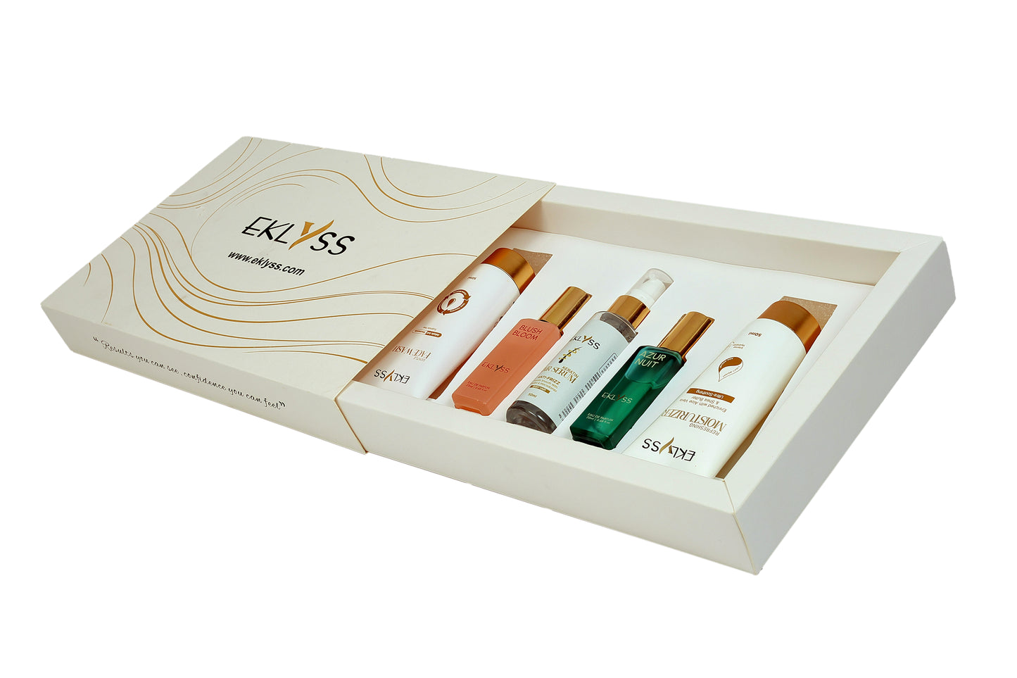 Combo Gift Pack for Him & Her – Skincare + Hair Care + 2 Perfumes